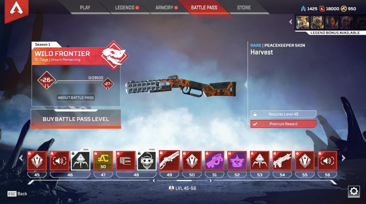 Peacekeeper -- Harvest